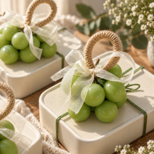 Handmade Grape Cluster Scented Candle